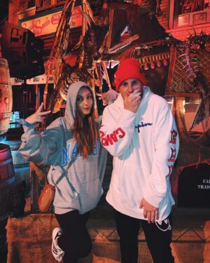 Corey La Barrie Instagram - I’m excited because it’s spooky szn! 🎃@horrornights @unistudios #universalsHHN