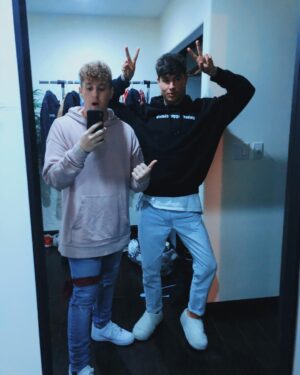 Corey La Barrie Instagram - Almost completely moved into my new room! A little bit more to go! Kians also rocking the new merch go get some link in bio!!