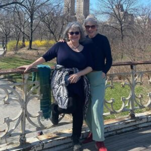 Corrine Koslo Instagram - Together again after 4 years! Wild 2 days in New York City!
Geraldine and Corrine
Marilla and Rachel.
#annewithane#kindredspirits!