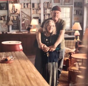 Corrine Koslo Instagram - That’s a wrap.
Moonshine season 2
Peter MacNeil and yours truly.
Homeward bound.
Thank you amazing crew, Sheri Elwood, Scott Smith,my glorious cast and every writer!
Bye bye Moonshine.#moonshineseries#homewardbound#itsawrap.