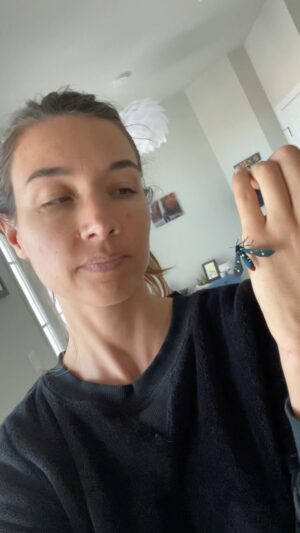 Cortney Palm Instagram - Unique friend - I named her “Harmonie” we shared a lovely moment. May we all be more gentle with the fellow creatures of Earth. Oleander Moth 
.
.
,
.
.
.
#oleandermoth #moth #unqiuefriend #rare #interesting #unusual #befree #harmony