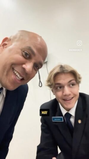 Cory Booker Instagram - May the Fourth be with you.
