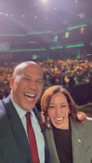 Cory Booker Instagram - Excited to join @vp Harris this week and all the great people working to protect our environment, address climate change  and advance environmental justice at the League of Conservation Voters. President Biden and VP Harris have done more than any other administration in history for the environment.