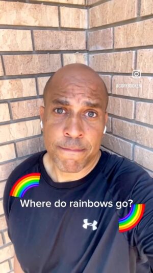 Cory Booker Instagram - Something *light*hearted for your feed.