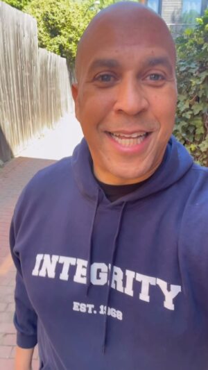 Cory Booker Instagram - It’s my birthday, so please forgive me as I indulge in a dad joke.