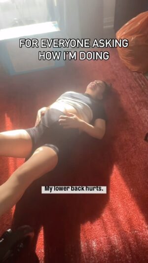 Cory Lee Instagram - 8.5 months pregnant mood! 

My feet and back hurt and I’m always hungry 🤰🏻😭❤️

#pregnant #pregnancy #thirdtrimester #preggers #pregnacyproblems