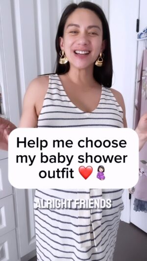 Cory Lee Instagram - Help a girl out and pick my baby shower outfit with me! I just ordered these 3 dresses from #Thymematernity and I really love them all. Vote below - Should I wear dress 1,2 or 3?????

Don’t forget code CORYLEE gets you 15 percent off Thyme Maternity items 
@Rw_co #rwco #sponsored #maternitystyle #maternity #8monthspregnant #coryleematernitystyle