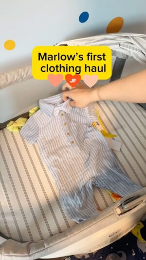 Cory Lee Instagram - It’s the bow tie and carrot feet for me 🥕💝

Marlows first clothing haul and of course it had to be Canadian! Thank you @joefresh 🙌🏻💫🇨🇦

#marlowmoments #joefresh #newborn #babyclothes #gifted