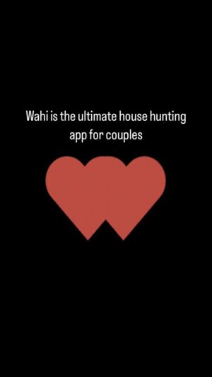 Cory Lee Instagram - Let us introduce you to the coolest real estate app called @wahi.inc - Wahi is a free super easy to use app that is a one stop shop for real estate. You get to invite your partner in the app and match up on listings you both love. You can talk to a realtor, book showings, see all the active MLS listings, get tailored recommendations and much more all in the app. It really is the ultimate house hunting app for couples. #househuntingforcouples #wahirealestate