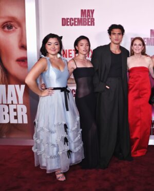 Cory Michael Smith Instagram - Last night’s Premiere of @maydecemberfilm was a DREAM. 

Thank you to #ToddHaynes for continually inviting me into your extraordinary world. Thank you @sermyberch and @therealgettymuseum for this script and for Georgie. Thank you to CASTING 🙌🏻 for this outrageously talented and kind collection of artists. Thank you to our masterful crew. Thank you to our producers for your trust and bravery. And thank you to those of YOU who see this film 🫶🏻

Styling: @brianmeller. Big thank you to @dior.