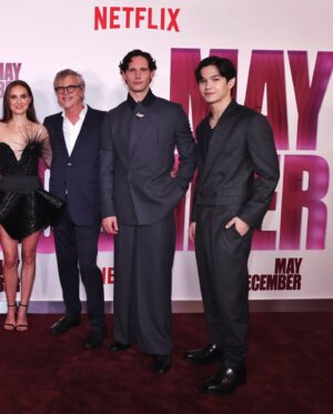 Cory Michael Smith Instagram - Last night’s Premiere of @maydecemberfilm was a DREAM. 

Thank you to #ToddHaynes for continually inviting me into your extraordinary world. Thank you @sermyberch and @therealgettymuseum for this script and for Georgie. Thank you to CASTING 🙌🏻 for this outrageously talented and kind collection of artists. Thank you to our masterful crew. Thank you to our producers for your trust and bravery. And thank you to those of YOU who see this film 🫶🏻

Styling: @brianmeller. Big thank you to @dior.