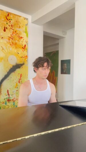 Cory Michael Smith Instagram - I heard this song many years ago, but it’s stuck in my head again: Matt Alber’s “End of the World”