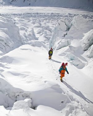 Cory Richards Instagram - Time is slippery. 13 years ago today we (barely) managed do the first winter ascent of one of Pakistan’s 8000 m peaks, Gasherbrum II. So much has changed since…and so much remains the same. One thing that will never change is the love and gratitude I feel for @iamsimonemoro and @urubkodenis for their friendship and mentorship. This climb unquestionably changed the trajectory of everything. More on that in #TheColorOfEverything out July 9th, 2024.