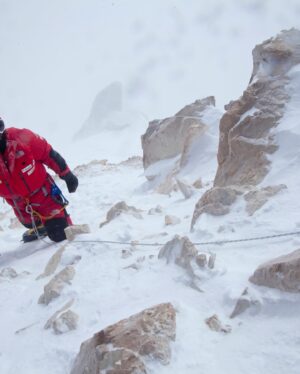 Cory Richards Instagram - Time is slippery. 13 years ago today we (barely) managed do the first winter ascent of one of Pakistan’s 8000 m peaks, Gasherbrum II. So much has changed since…and so much remains the same. One thing that will never change is the love and gratitude I feel for @iamsimonemoro and @urubkodenis for their friendship and mentorship. This climb unquestionably changed the trajectory of everything. More on that in #TheColorOfEverything out July 9th, 2024.
