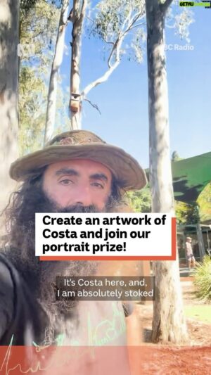 Costa Georgiadis Instagram - The Bradley portrait prize is back for 2024! Paint, sketch, use crayons or charcoal, whatever you like – we’d LOVE to see your portrait of Costa Georgiadis!

Everyone is welcome, from first time painters to professionals. Kids to grown ups. 

🔗 Click the link in our bio for details on how to enter!
🎧 Tune into to Rebecca Levingston on Evenings on 612am ABC Radio Brisbane or with the ABC Listen app for more arty tips!

#ABCRadio #ABCRadioBrisbane #Art #Queensland