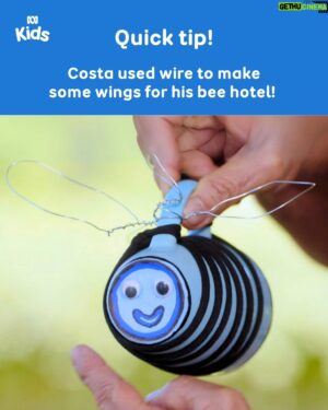 Costa Georgiadis Instagram - Save this for a crafternoon with the kids #GardeningAustraliaJr 🐝