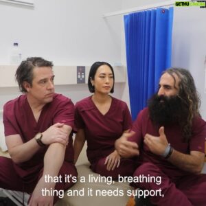 Costa Georgiadis Instagram - "The series is full of moments that we'll remember forever."

Costa Georgiadis, Melissa Leong and Samuel Johnson had the unique opportunity to work on the frontlines of St Vincent's Hospital Sydney for a week, taking a look behind the curtains of just what goes on to keep one of the country's busiest hospitals running.

🏥 The Hospital: In The Deep End | Premieres Thursday on SBS and @sbsondemand