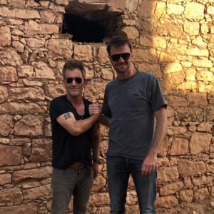Costa Ronin Instagram - It has been an absolute pleasure working with this man... a true artist and an incredible human being. See him work his magic on stage this fall in NYC. @maurysterling @sho_homeland @showtime