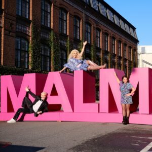 Courtney Act Instagram - Adding some drag sparkle backstage at @eurovision with Mon Amour @thenickydoll. Hanging out around Malmö with @joelcreasey & @myfwarhurst and giving @nemothings a good luck squeeze before tonight’s Semi Final 2! Who is your fav to get through to the final?

Tune into @sbs_australia Friday, Saturday and Sunday night at 7:30pm for my Access All Areas backstage pass to Eurovision 2024. 

#eurovision