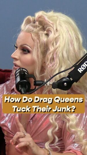 Courtney Act Instagram - The art of the tuck @courtneyact