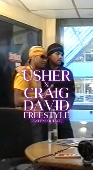 Craig David Instagram - Some unseen footage to brighten your Thursday❤️ Wow this takes me back 💫 Such a vibe freestyling with my guy @usher 🔥 Reliving this moment ✨
