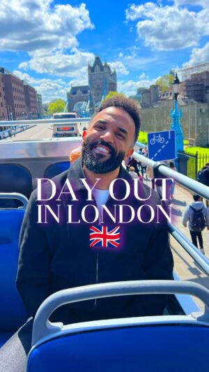 Craig David Instagram - Lived in London for 20 years and what an experience it was going on an open top bus😮‍💨 I totally recommend it🤝 Such a vibey day🔥 Feeling extra grateful💫
