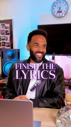 Craig David Instagram - Is it just me, or should singing random words to the tune totally count?🤔😂 Singing was the only way to hype myself up for those shots🥃 Where was the pineapple chaser?🍍🔥