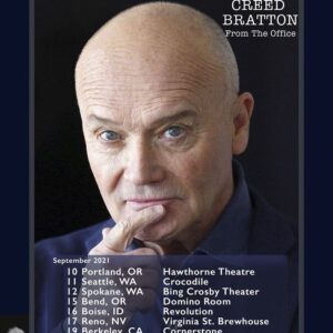 Creed Bratton Instagram - Two shows down playing in Spokane tonight...See you there gang
