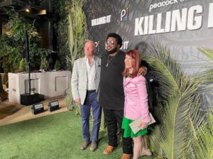 Creed Bratton Instagram - Last night with my two Office friends. @mrcraigrobinson knocks it out of the park in this very very funny show #killingit on @peacocktv @therealkateflannery