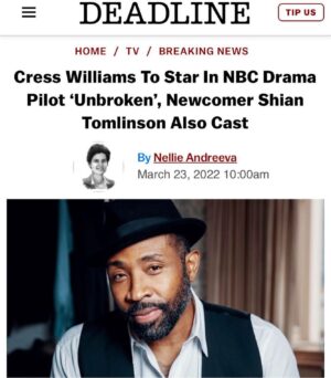 Cress Williams Instagram - Feeling sooo blessed and sooo excited.