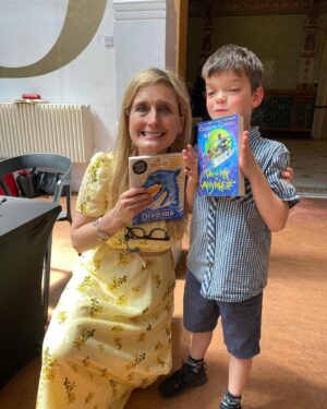 Cressida Cowell Instagram - Thankyou to everyone who came to the event at @brightonlitfest on Saturday, and thankyou for showing me all your beautiful art and creativity, and your World Book Day costumes! 
❤️📚
@worldbookdaysocial