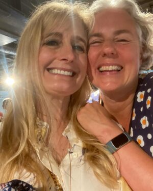 Cressida Cowell Instagram - And the new @Waterstones Children’s Laureate is…. 

Here in Leeds with so many friends from Waterstones, @Booktrust, the outgoing Laureate @josephcoelhoauthor who has done such a MAGNIFICENT job as Laureate, with booksellers, festival directors, librarians, so many representatives from across the entire wonderful children’s books community…waiting in anticipation for the announcement of the new Laureate…
