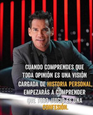 Cristián de la Fuente Instagram - Por eso “lo que Juan dice de Pedro… habla más de Juan que de Pedro”