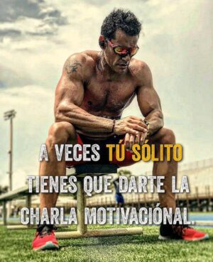 Cristián de la Fuente Instagram - Hoy es uno de esos días 
A “auto-motivarnos” 

A confiar en la disciplina para seguir adelante 

#vamosquesepuede