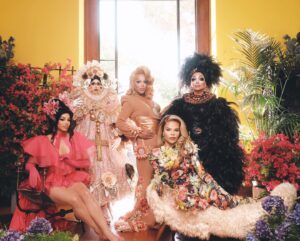 Crystal Methyd Instagram - This October, some of my #DragRace sisters and I are celebrating our Latinx heritage and #LGBTQHerstoryMonth! 💖 Watch the full video now on the @rupaulsdragrace YouTube channel ✨ (📸: @erik_carter)