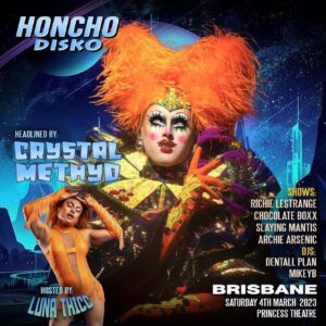 Crystal Methyd Instagram - I’m so excited to be in Australia for the next 3 weeks with @honchodisko ‼️🥳 Check out the link in my bio for ticket information. 

XOXO
