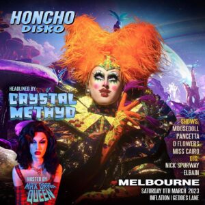 Crystal Methyd Instagram - I’m so excited to be in Australia for the next 3 weeks with @honchodisko ‼️🥳 Check out the link in my bio for ticket information. 

XOXO