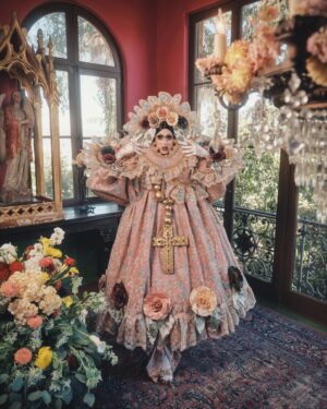 Crystal Methyd Instagram - She’s serving Tehuantepec realness in custom @mondoguerra 💐 We’re celebrating #LGBTQHerstoryMonth all month long with @rupaulsdragrace! ✨ (📸: @erik_carter)
