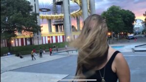 Crystal Moselle Instagram - ☄️ wind and the video monitor