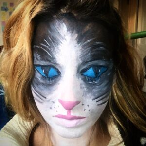 Crystal Moselle Instagram - Happy National Cat Day.  Here is me dressed as my cat Isobel.  Isobel I adopted when she was 15 which is about 80 human years.  She is now 17 and still got that spunk to her.  I love you Isobel.  Thanks for gracing me with your presence.