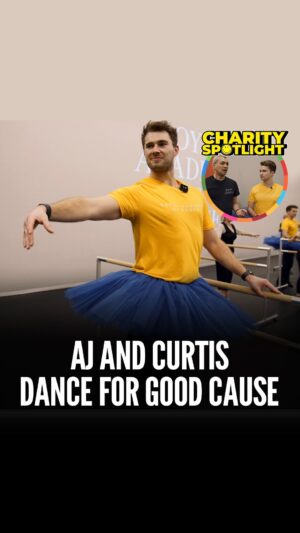 Curtis Pritchard Instagram - The @royalacademyofdance welcomed brothers @aj11ace and @curtispritchard12 , to join a ballet class specifically designed for the cancer community, in partnership with Fireflies. 

The class is one of multiple offered that offer a supportive and therapeutic environment for people who’ve experienced a cancer diagnosis to come and experience the power of dance. 

To watch the full video click the link in bio and follow along to see what charity Aj and Curtis visit next! 

#SDG3 #GoodHealthAndWellbeing