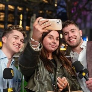 Curtis Pritchard Instagram - AJ and Curtis got their shmooze on as the guests arrived at the Odeon Luxe in Leicester Square for the #SmileyCharityFilmAwards.

 #CFA24 #charityfilmawards
