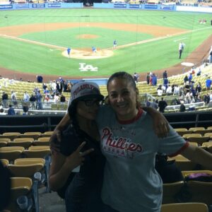 Cynthia Rodriguez Instagram - #goodtimes #Phillies #LA