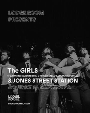 Cyrina Fiallo Instagram - JANUARY 13‼️ Los Angeles save the date for The GIRLS (@alisonbrie, @fifers3000 & @officialjguill) & @jonesstreetstation!! Get tickets now via lodgeroomhlp.com