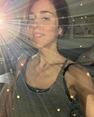 Cyrina Fiallo Instagram - Every day at around 6:18 pm, the sun shines through a window in my living room and hits the disco globe on my record stand, causing a kaleidoscope of lights all around. It has brought me the greatest joy for the last few weeks and I wanted to share this little piece of magic with you ✨🪩

✨

🪩

✨

🪩

#discoglobe #discolights #littlejoys #reflections #sunreflection #tinymoments #livingroomphotography #allofthelights