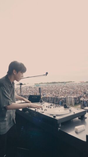 DJ Matsunaga Instagram - 本番前のDJチェック 

at.RUSH BALL 2023