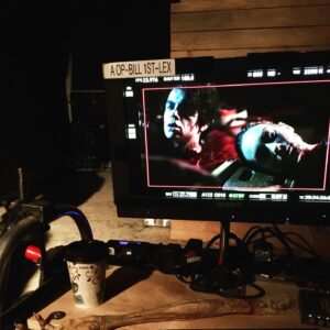 DJ Qualls Instagram - I’ve been dying to post this photo for months and here we are. My episode of Creepshow airs this Thursday 10/3 on @shudder . Written by David Schow and directed by Greg “more blood” Nicotero, it’s the most fun and most challenging thing I’ve had the privilege to do in quite some time. It’s super hard to swing a mallet slick with blood while eyes are burning from blood splatter. Look at the background. All that was done in the take. What is Shudder? It’s a horror streaming service you can try out for free. Perfect for Halloween month. Check out Creepshow and let me know what you think. Shout out to our crew. I love you guys. @gnicotero #creepshow #horror #brains #blood #horrorart #setlife 👻💀🤡🧟‍♂️🔪🔨🔨🔨