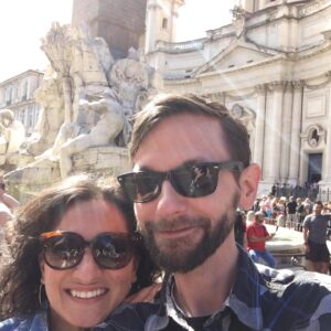 DJ Qualls Instagram - So much fun spending time with these fools. No idea how we are getting to this wedding. #italy #rome #europetravel