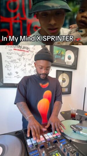 DJ Tay James Instagram - Quick mashup 👨🏿‍🍳👨🏿‍🍳👨🏿‍🍳
In my mind x Sprinter