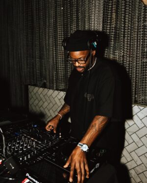 DJ Tay James Instagram - locked in!